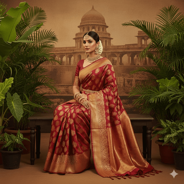 Dharmavaram Silk Saree